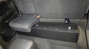 GMC Canyon Underseat Lockbox - Rear - Tuffy Products - Full Width with Pry-Guard Locking System - `14-`22